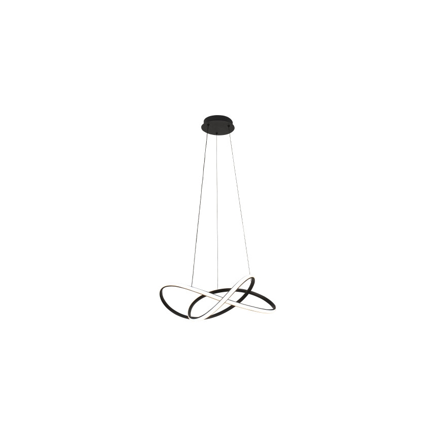 Lámpara colgante LED regulable suspendida por cable LED/85W/230V 3000-6500K Ø 60 cm + mando a distancia
