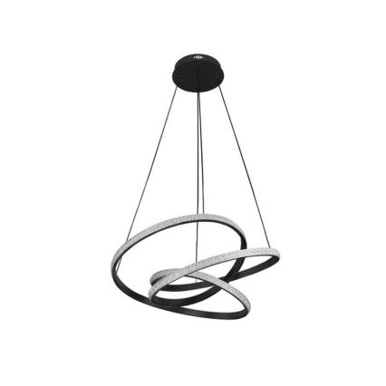 Lámpara colgante LED regulable con cable LED/90W/230V 3000-6500K Ø 47 cm + mando a distancia