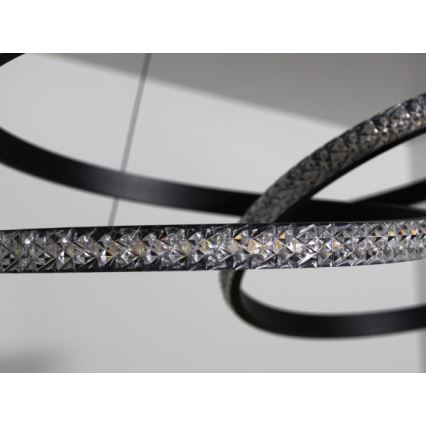 Lámpara colgante LED regulable con cable LED/90W/230V 3000-6500K Ø 47 cm + mando a distancia