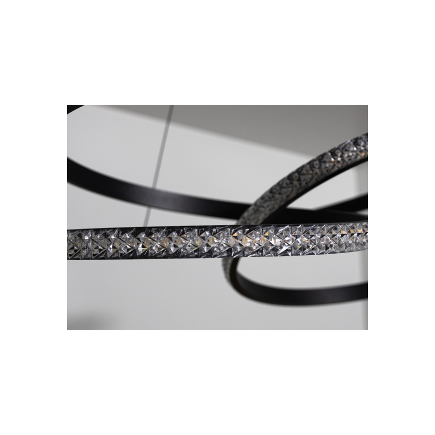 Lámpara colgante LED regulable con cable LED/90W/230V 3000-6500K Ø 47 cm + mando a distancia