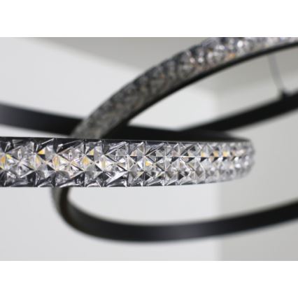 Lámpara colgante LED regulable con cable LED/90W/230V 3000-6500K Ø 47 cm + mando a distancia