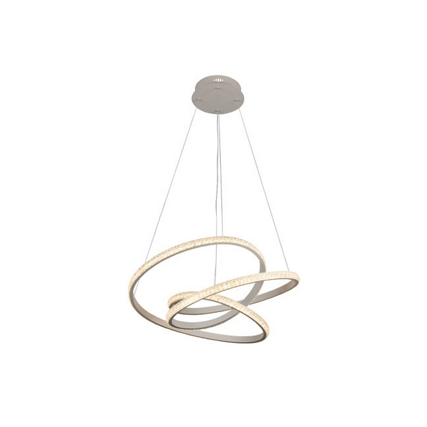 Lámpara colgante LED regulable con cable LED/90W/230V 3000-6500K Ø 47 cm + mando a distancia