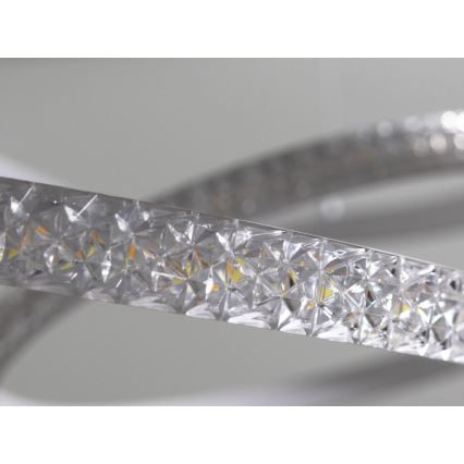 Lámpara colgante LED regulable con cable LED/90W/230V 3000-6500K Ø 47 cm + mando a distancia