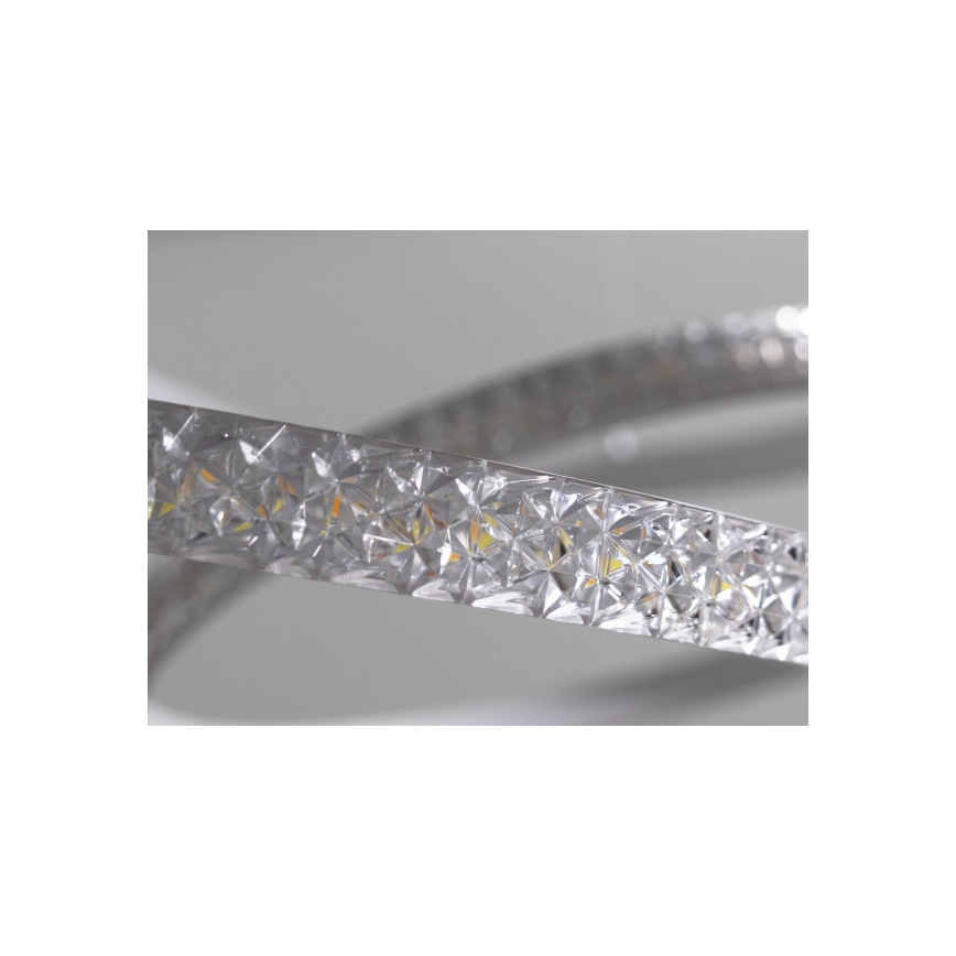 Lámpara colgante LED regulable con cable LED/90W/230V 3000-6500K Ø 47 cm + mando a distancia