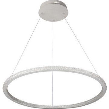 Lámpara colgante LED regulable con cable LED/90W/230V 3000-6500K Ø 60 cm + mando a distancia