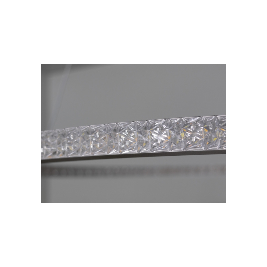 Lámpara colgante LED regulable con cable LED/90W/230V 3000-6500K Ø 60 cm + mando a distancia