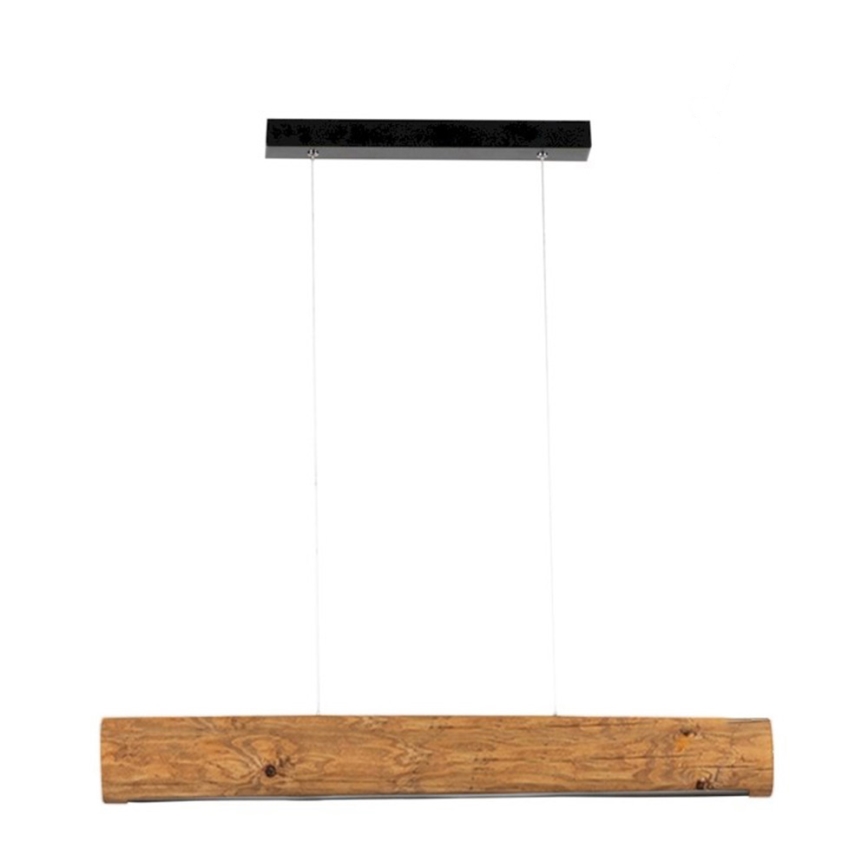 Lámpara colgante LED regulable con cable LUCAS LED/25,5W/230V pino