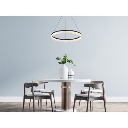 Lámpara colgante LED regulable suspendida por cable ALIANZ LED/45W/230V 3000-6000K Ø 60 cm + mando a distancia