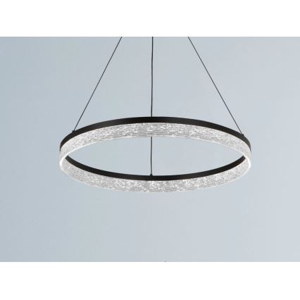 Lámpara colgante LED regulable suspendida por cable ALIANZ LED/45W/230V 3000-6000K Ø 60 cm + mando a distancia