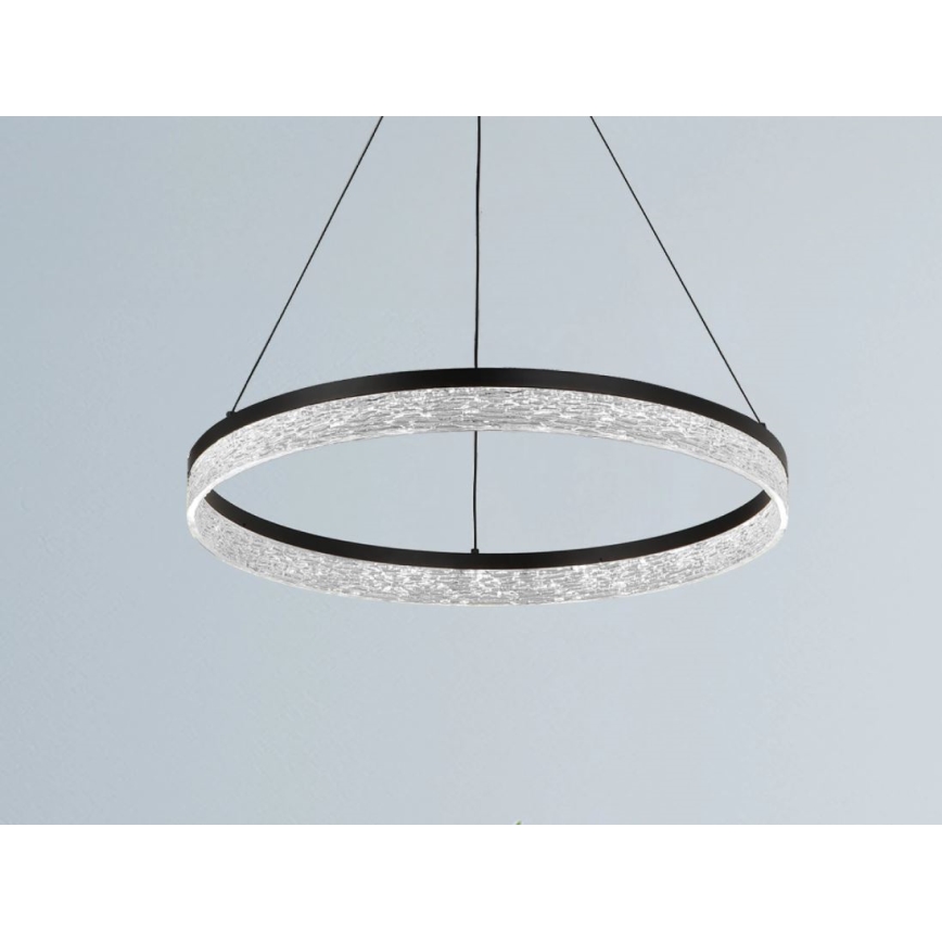 Lámpara colgante LED regulable suspendida por cable ALIANZ LED/45W/230V 3000-6000K Ø 60 cm + mando a distancia