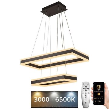 Lámpara colgante LED regulable en cable LED/130W/230V 3000-6500K + mando a distancia
