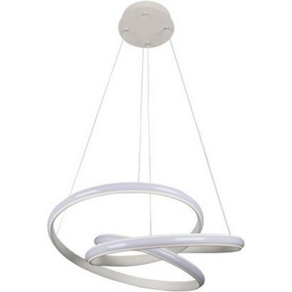 Lámpara colgante LED regulable suspendida por cable LED/85W/230V 3000-6500K Ø 49 cm + mando a distancia