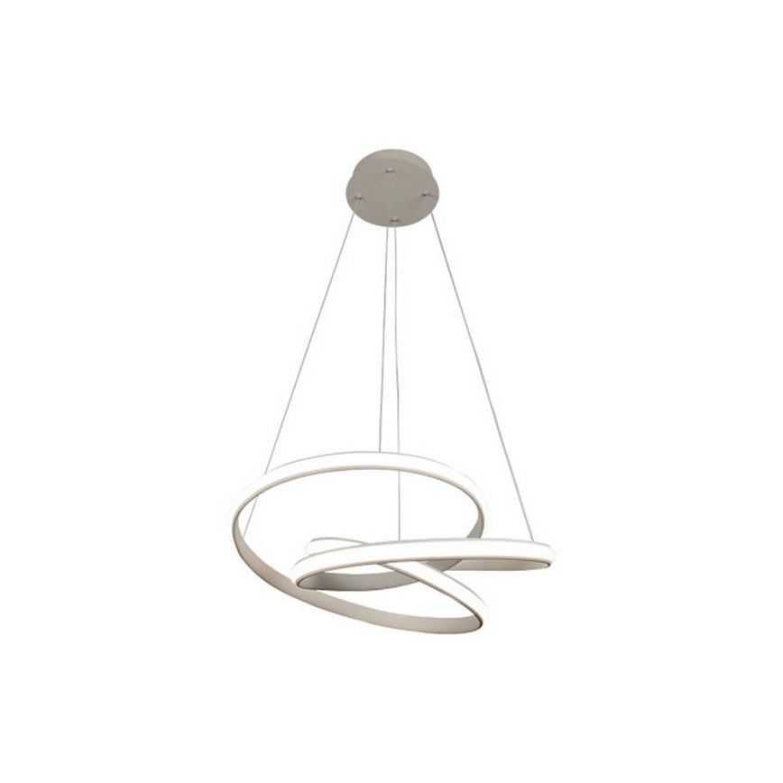 Lámpara colgante LED regulable suspendida por cable LED/85W/230V 3000-6500K Ø 49 cm + mando a distancia