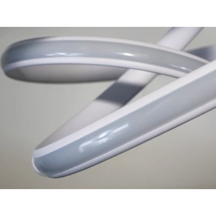 Lámpara colgante LED regulable suspendida por cable LED/85W/230V 3000-6500K Ø 49 cm + mando a distancia