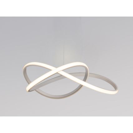 Lámpara colgante LED regulable con cable LED/85W/230V 3000-6500K Ø 60 cm + mando a distancia