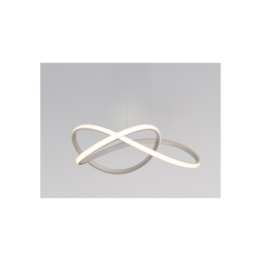 Lámpara colgante LED regulable con cable LED/85W/230V 3000-6500K Ø 60 cm + mando a distancia