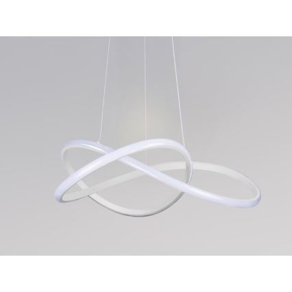 Lámpara colgante LED regulable con cable LED/85W/230V 3000-6500K Ø 60 cm + mando a distancia