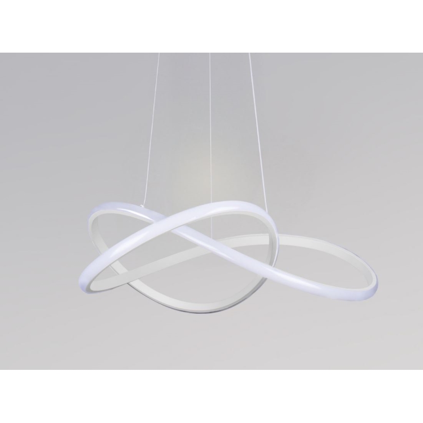 Lámpara colgante LED regulable con cable LED/85W/230V 3000-6500K Ø 60 cm + mando a distancia