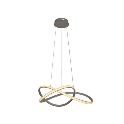 Lámpara colgante LED regulable con cable LED/85W/230V 3000-6500K Ø 60 cm + mando a distancia