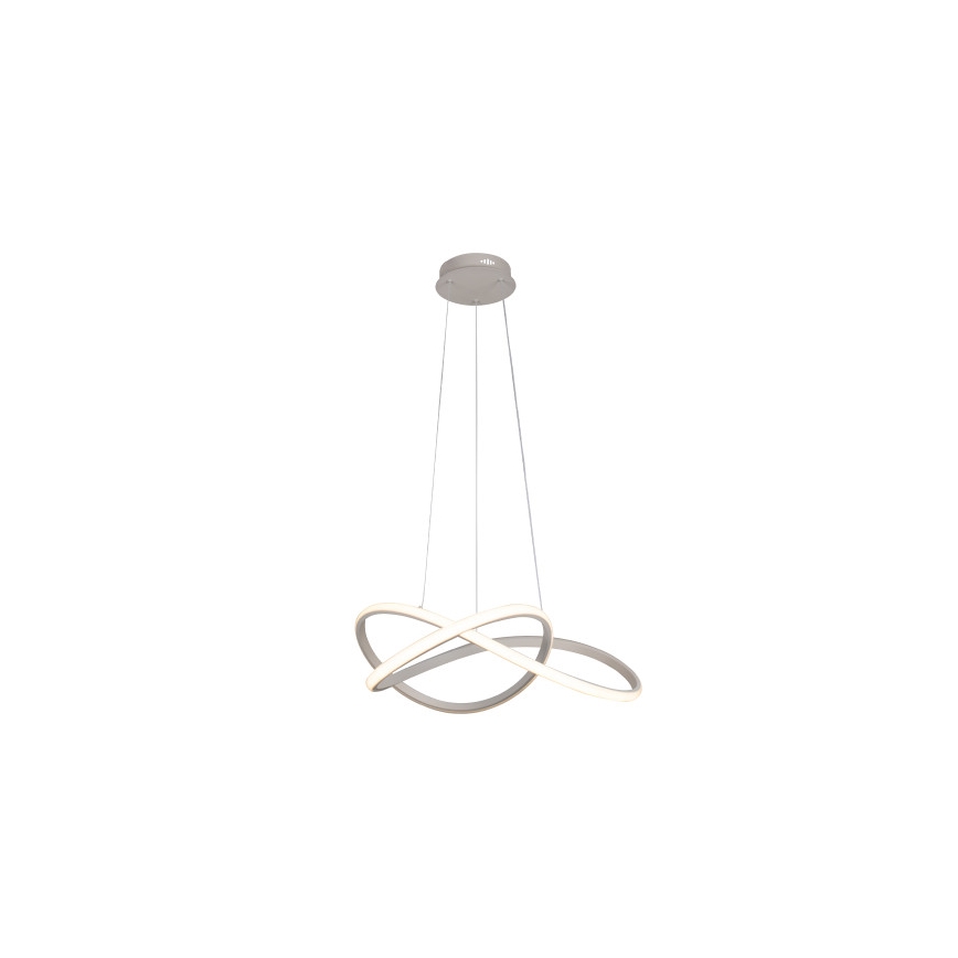 Lámpara colgante LED regulable con cable LED/85W/230V 3000-6500K Ø 60 cm + mando a distancia