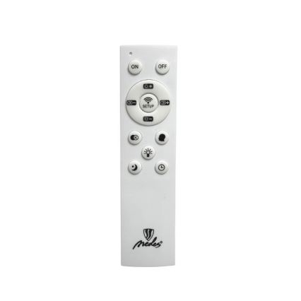 Lámpara colgante LED regulable con cable LED/85W/230V 3000-6500K Ø 60 cm + mando a distancia
