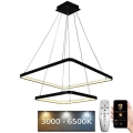 Lámpara colgante LED regulable en cable LED/90W/230V 3000-6500K + mando a distancia