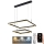 Lámpara colgante LED regulable en cable LED/90W/230V 3000-6500K + mando a distancia