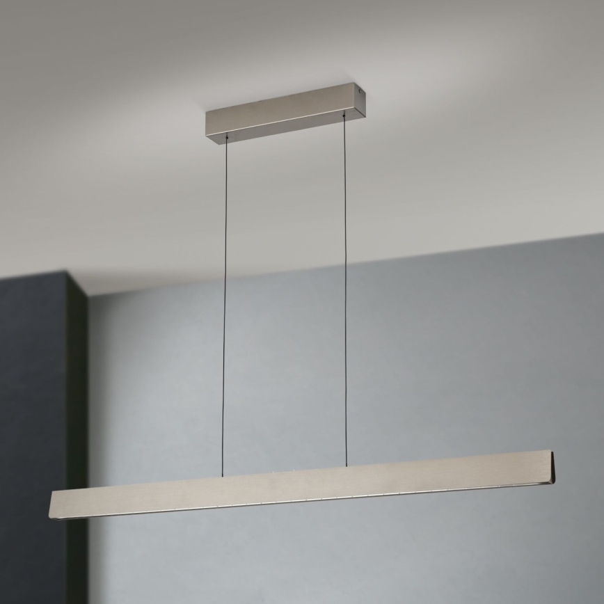 Lámpara colgante LED regulable en cable TARA LED/44W/230V 2700/3800/4500/5700K cromo mate