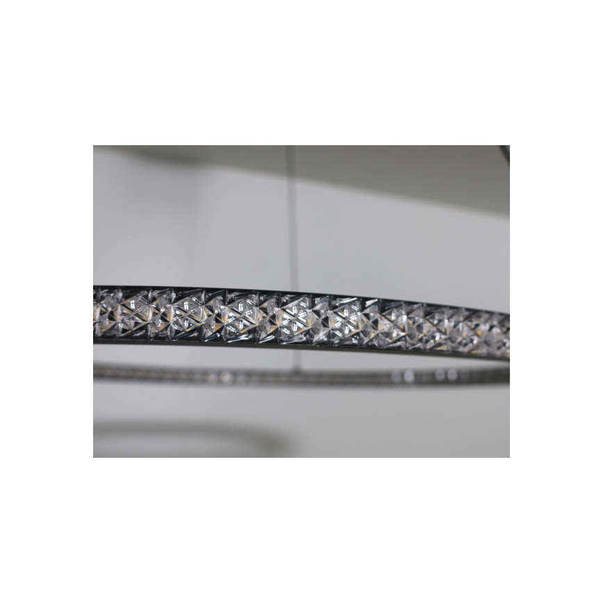 Lámpara colgante LED regulable sobre cable LED/150W/230V 3000-6500K + mando a distancia