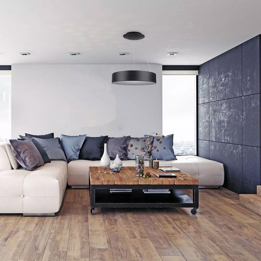 Lámpara colgante LED regulable suspendida por cable LED/30W/230V