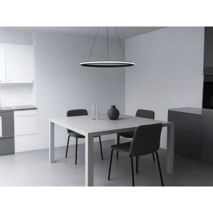 Lámpara colgante LED regulable con cable LED/55W/230V 3000-6500K Ø 60 cm + control remoto