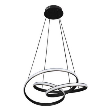 Lámpara colgante LED regulable suspendida por cable LED/85W/230V 3000-6500K Ø 49 cm + control remoto