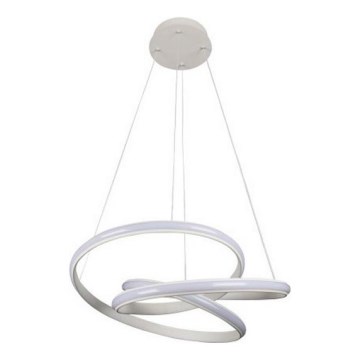 Lámpara colgante LED regulable suspendida por cable LED/85W/230V 3000-6500K Ø 49 cm + mando a distancia