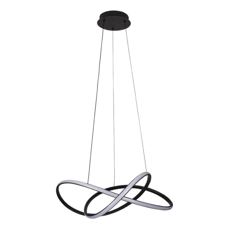 Lámpara colgante LED regulable suspendida por cable LED/85W/230V 3000-6500K Ø 60 cm + mando a distancia
