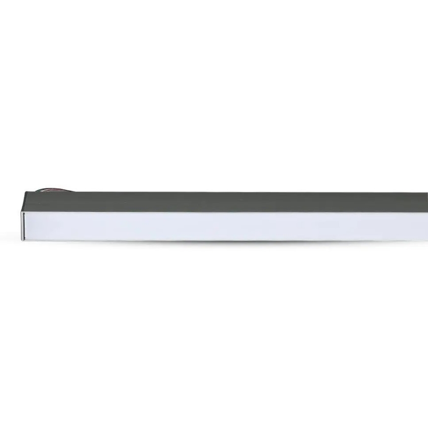Lámpara colgante LED SAMSUNG CHIP LED/40W/230V 4000K plateado