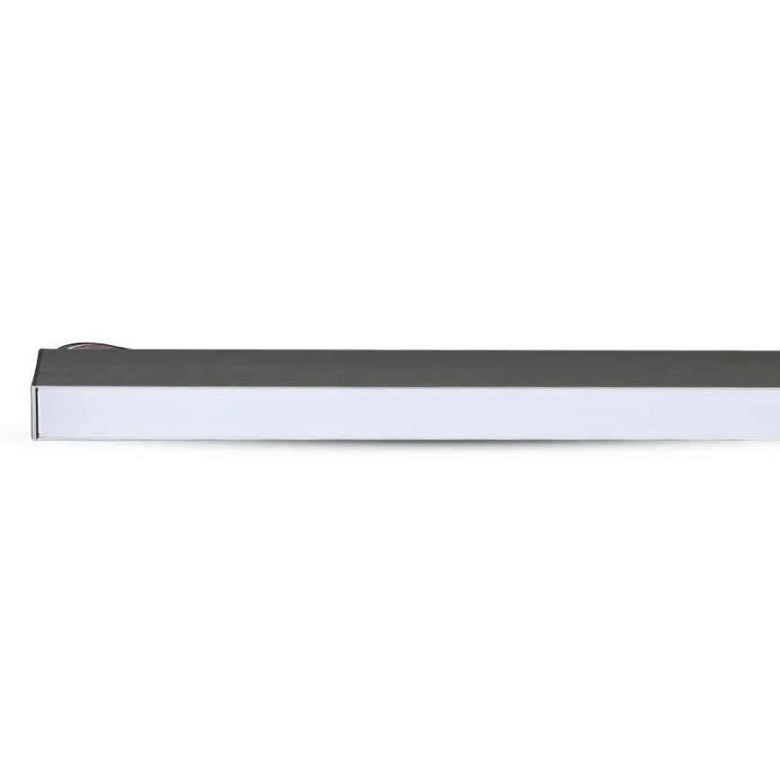 Lámpara colgante LED SAMSUNG CHIP LED/40W/230V 4000K plateado