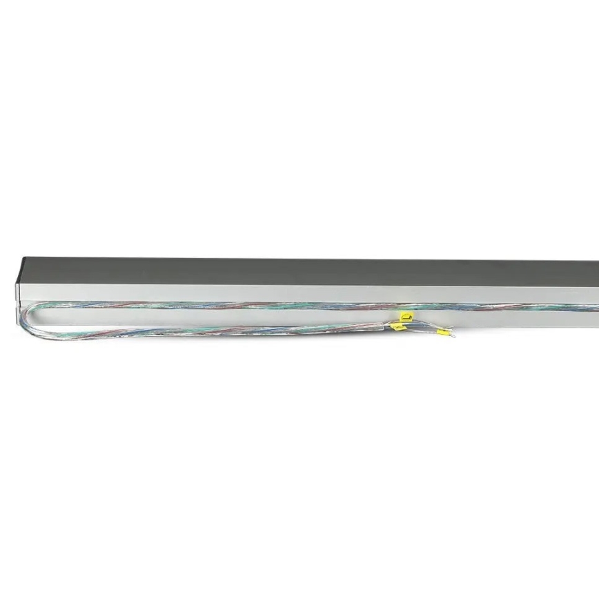 Lámpara colgante LED SAMSUNG CHIP LED/40W/230V 4000K plateado