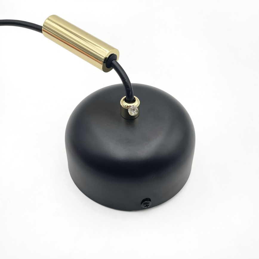 Lámpara colgante LED suspendida en cable BONNIE LED/10W/230V 3000K negra