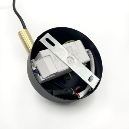 Lámpara colgante LED suspendida en cable BONNIE LED/10W/230V 3000K negra