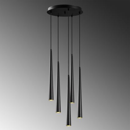 Lámpara colgante LED UGUR 5xLED/3W/230V