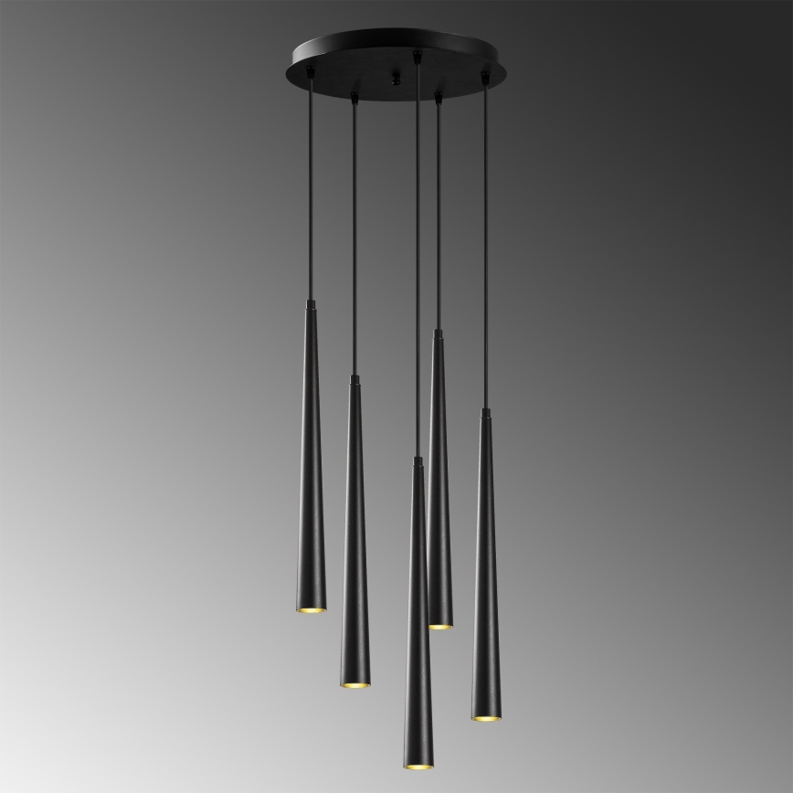Lámpara colgante LED UGUR 5xLED/3W/230V