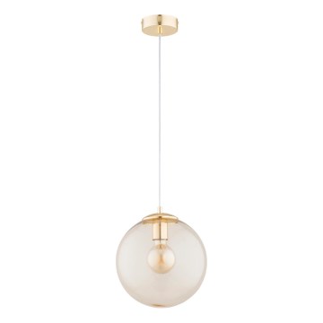 Lámpara colgante LEILA 1xE27/15W/230V dorado