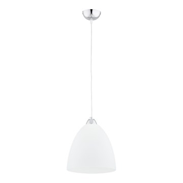 Lámpara colgante LERA 1xE27/15W/230V cromo brillante