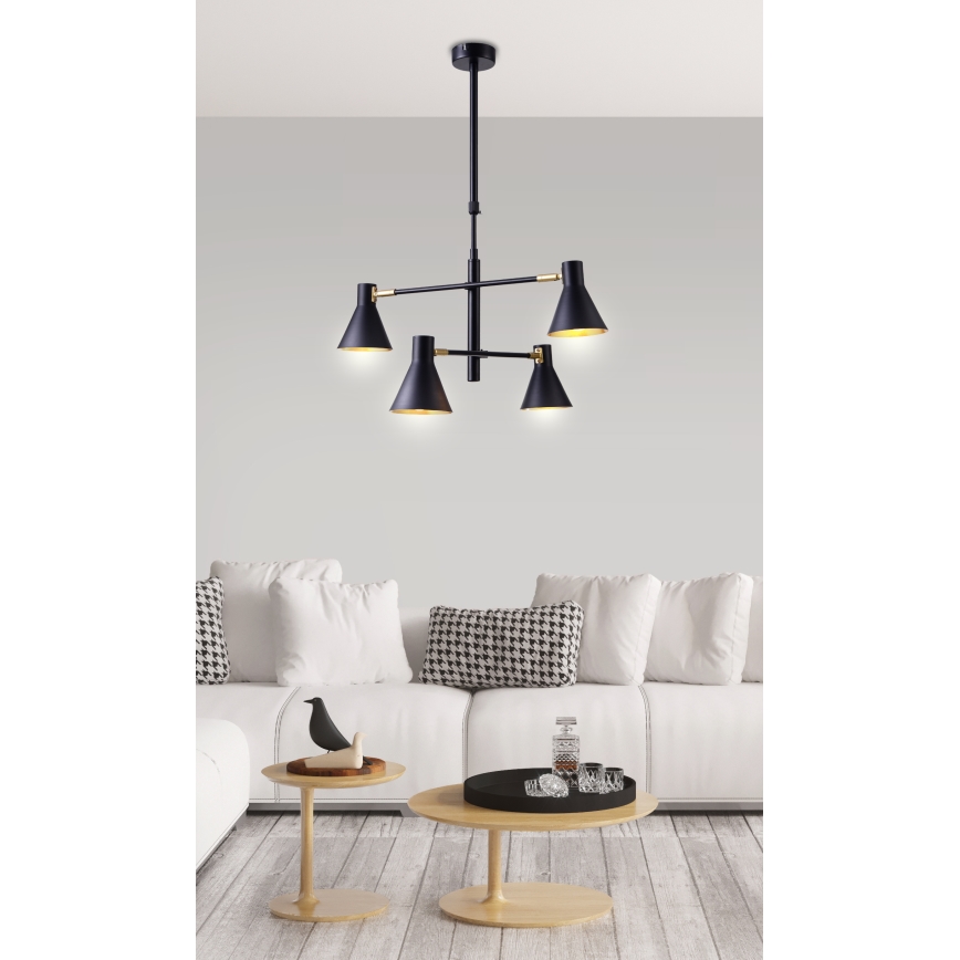 Lámpara colgante LESS 4xE14/40W/230V
