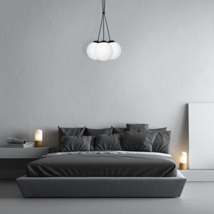 Lámpara colgante LIMA 3xE14/40W/230V