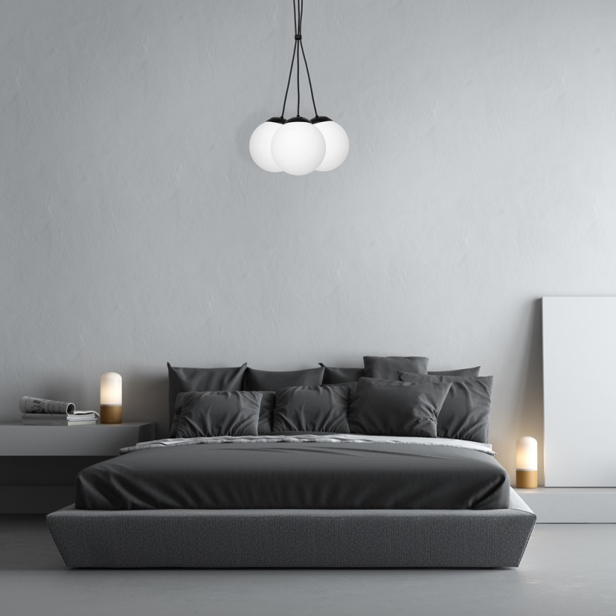 Lámpara colgante LIMA 3xE14/40W/230V
