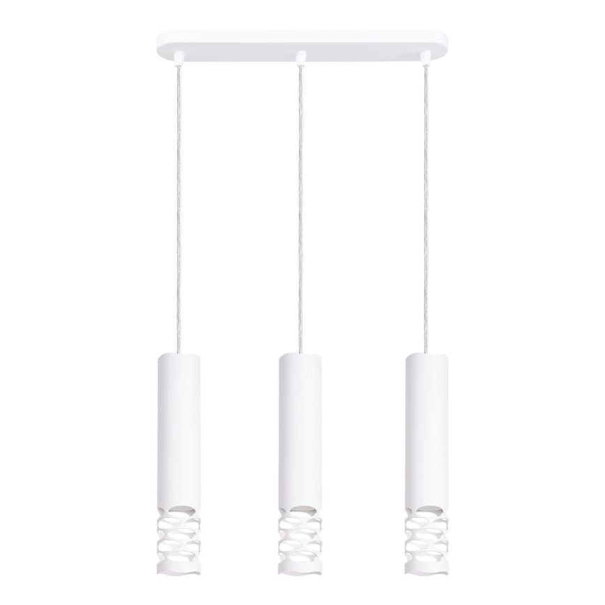 Lámpara colgante LIRO 3xGU10/10W/230V blanco