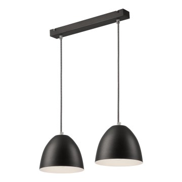 Lámpara colgante LIVIA 2xE27/60W/230V