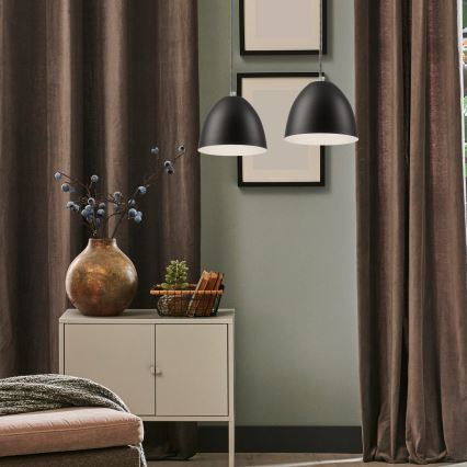 Lámpara colgante LIVIA 2xE27/60W/230V