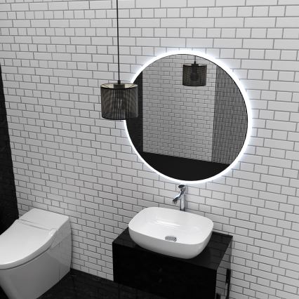 Lámpara colgante con cable LOFT SHADE 1xE27/60W/230V Ø 18 cm negro